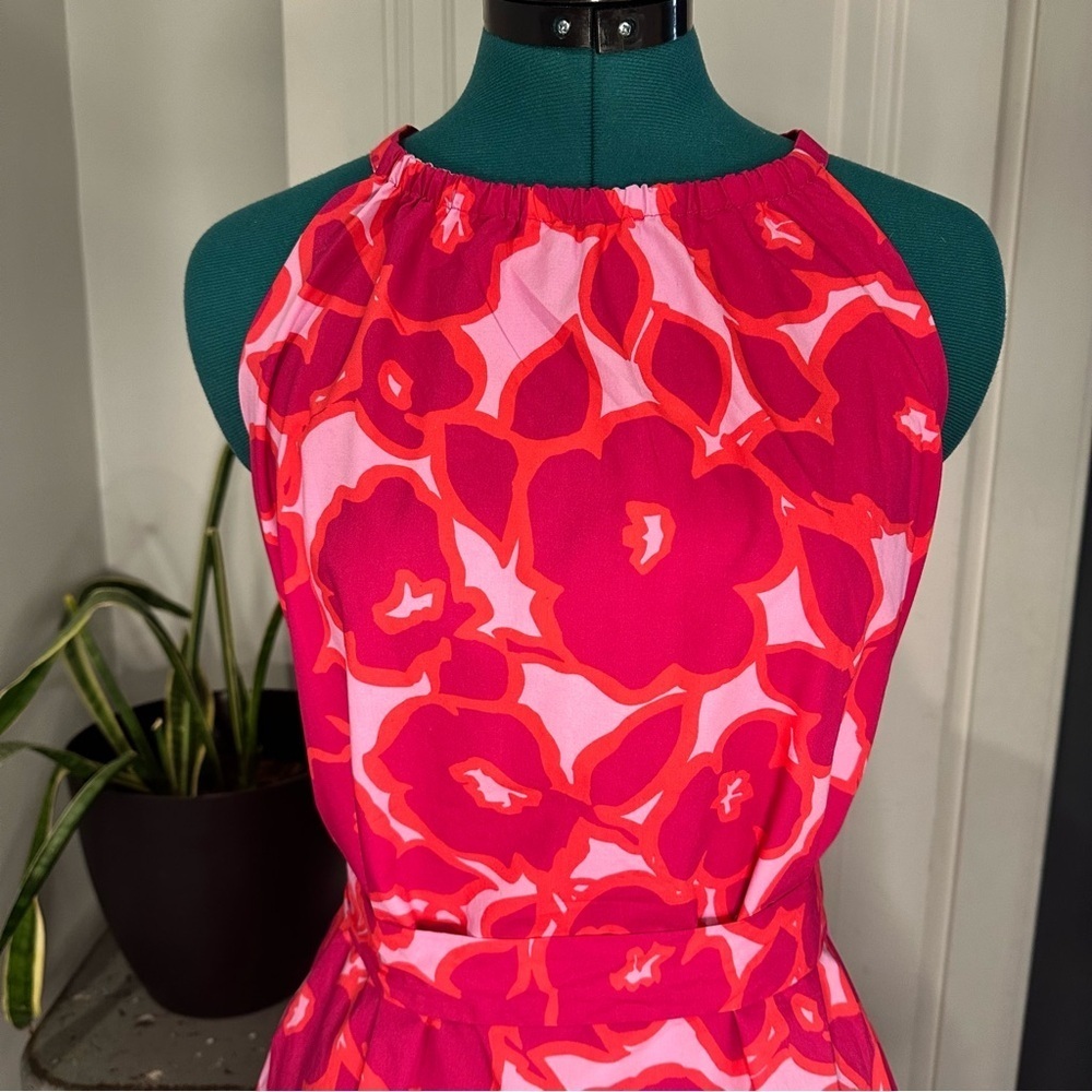 Banana Republic floral Poplin Tiered Mini Dress medium - Picture 2 of 11